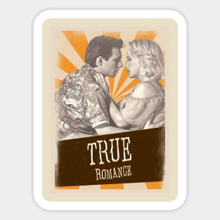 Vintage Aesthetic True Romance Sticker